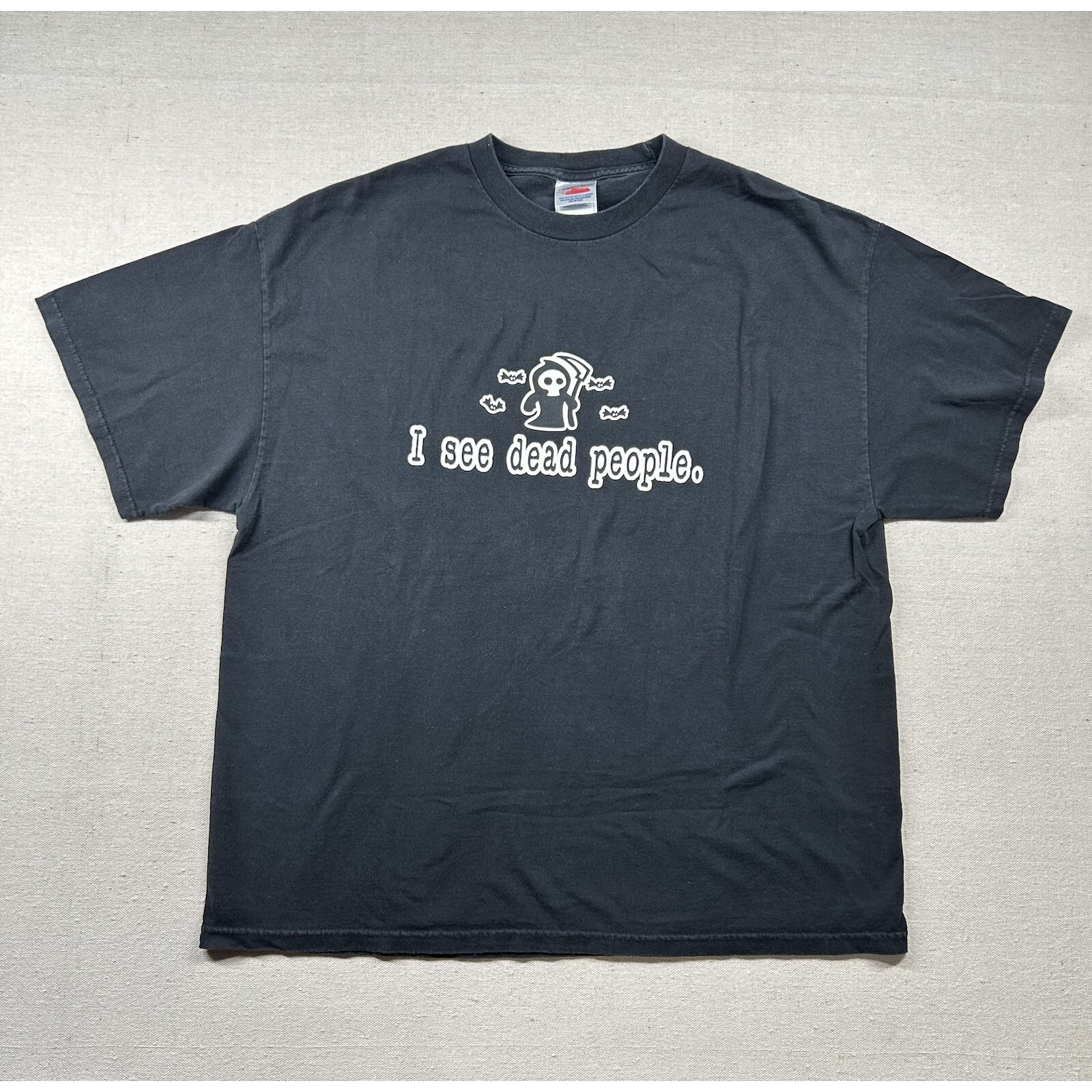 Vintage I See Dead People Shirt Mens 2xl Glow In The Dark Y2k Sixth Sense Ghost
